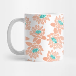 Lotus Flower Design Mug